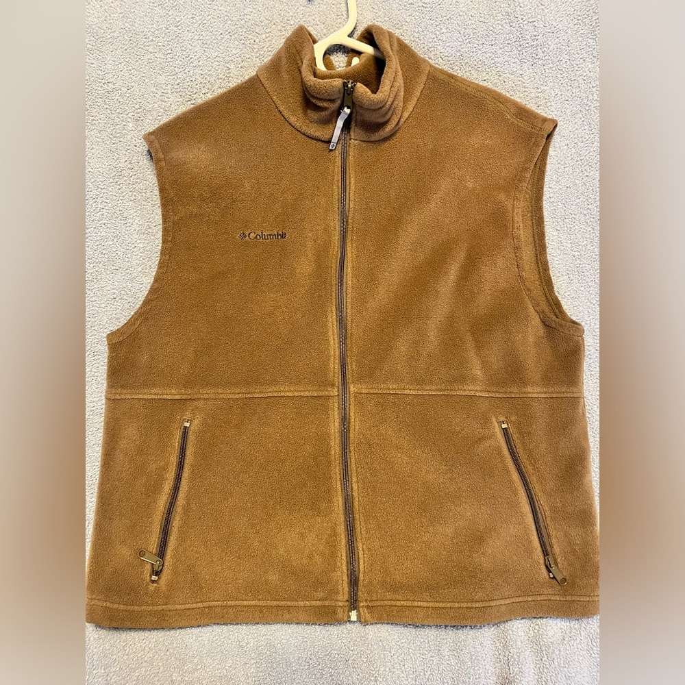 Men’s Fleece Columbia Vest